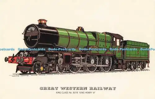 R718960 Great Western Railway King Class No 6018 King Henry VI Prescott Pickup W