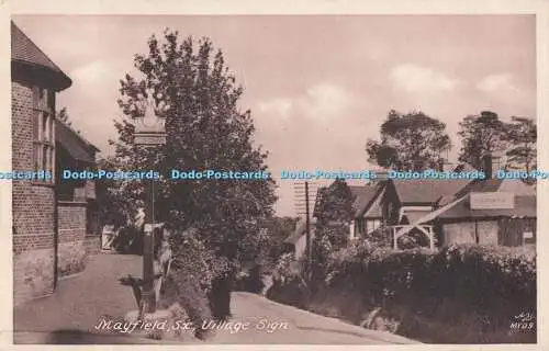 R719052 Mayfield Sx Village Sign F Frith Reigate