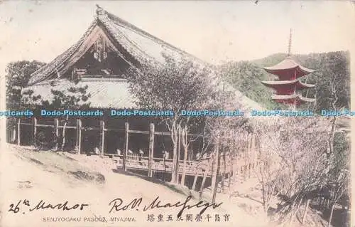 R719102 Miyajima Senjyogaku Pagode Japan