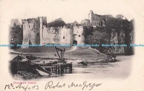 R719157 Schloss Chepstow 1903 Postkarte