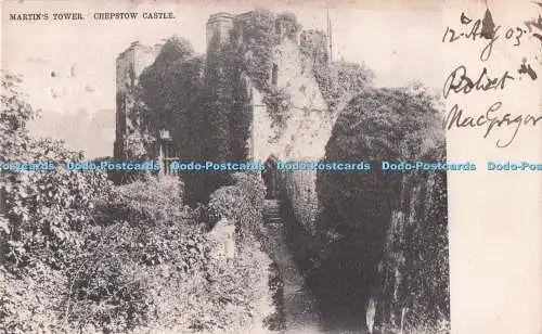 R719158 Chepstow Castle Martin Tower 1903