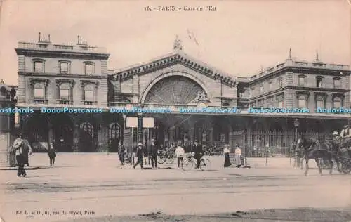 R718026 Paris Gare de l Est L et O PM London 1928