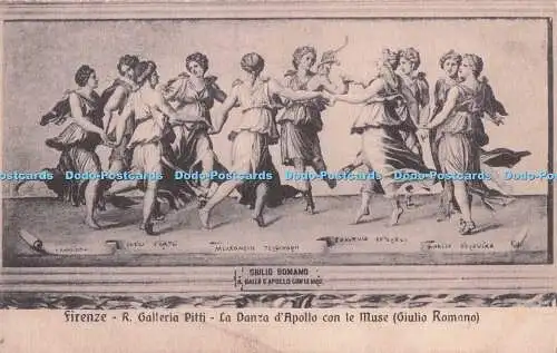 R719493 Firenze R Galleria Pitti La Danza d Apollo con le Muse Giulio Romano 191