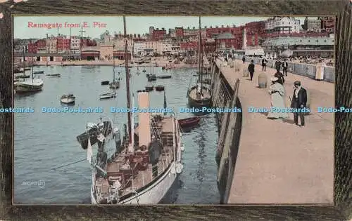 R719504 Ramsgate aus E Pier Valentine Serie 1910