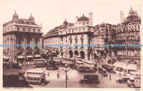 R719523 London Piccadilly Circus Photochrom London Tunbridge Wells