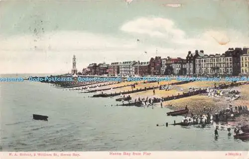 R719553 Herne Bay From Pier F A Ridout 1905