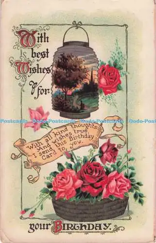 R719612 Mit den besten Wünschen zum Geburtstag