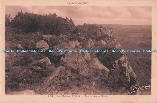 R719628 La Normandie Les Roches d Oetra Vue Generale Nord P Levasseur Flers Orne