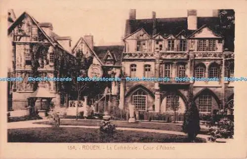 R719633 Rouen La Cathedrale Cour d Albane La Cigogne