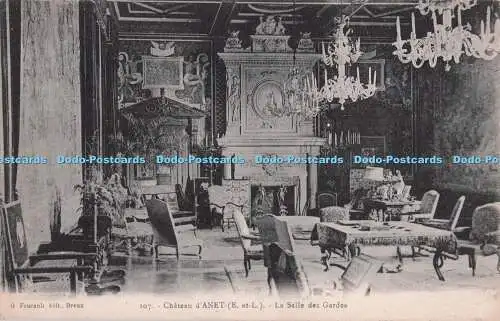 R719634 Chateau d Anet La Salle des Gardes G Foucault Dreux