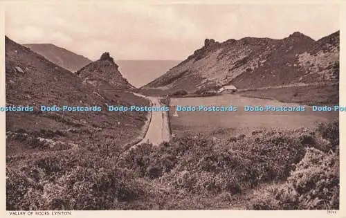 R719654 Lynton Valley of Rocks Postkarte