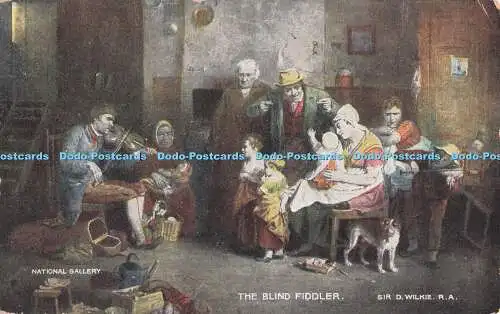 R719674 National Gallery The Blind Fiddler Sir D Wilkie G D and D L PM Sligo 190