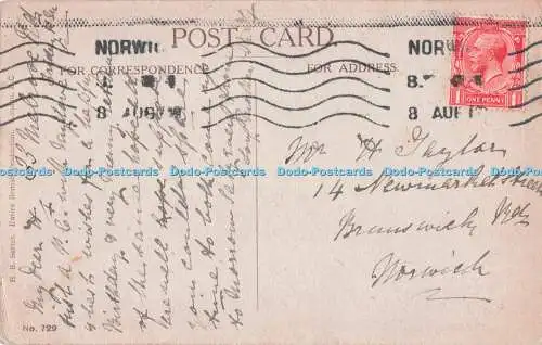 R719864 With Fond Love To My Dear Son on His B B Series Entire British