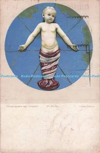 R719888 Firenze Spedale degli Innocenti Un Putto A Della Robbia 1921