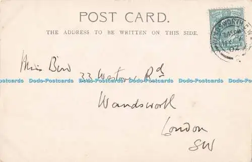 R719896 A Good Story Sadler Valentine National Picture Series PM Wandsworth 1902