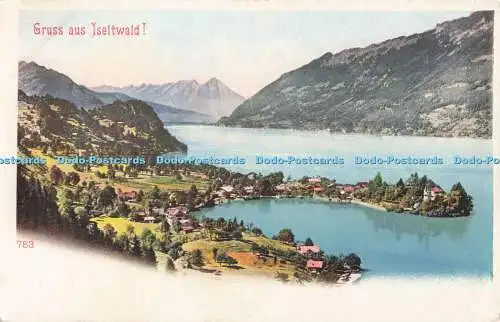 R719906 Gruss aus Iseltwald Postkarte