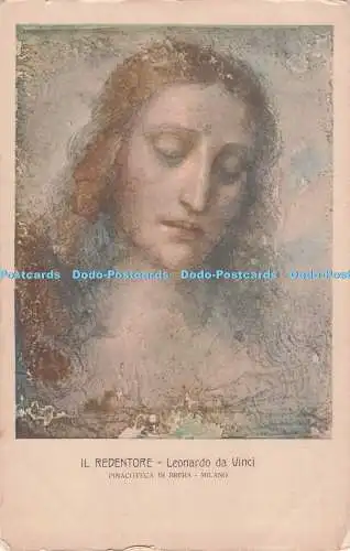 R719937 Milano Pinacoteca di Brera Il Redentore Leonardo da Vinci Hans Hoesch