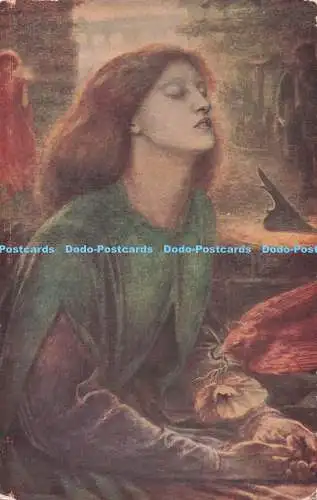 R719973 Tate Gallery Beata Beatrix D G Rossetti Eyre and Spottiswoode Woodbury S