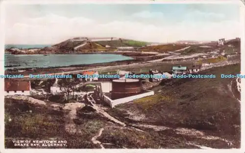 R720062 Alderney Blick auf Newtown und Braye Bay B B London RP