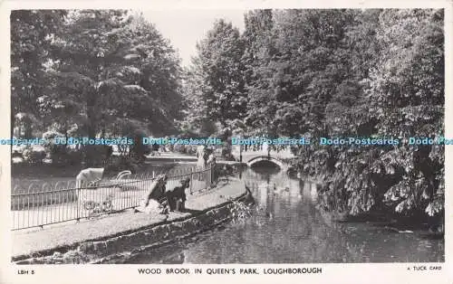 R720247 Loughborough Wood Brook in Queen Park Raphael Tuck and Sons Ltd RP Engla