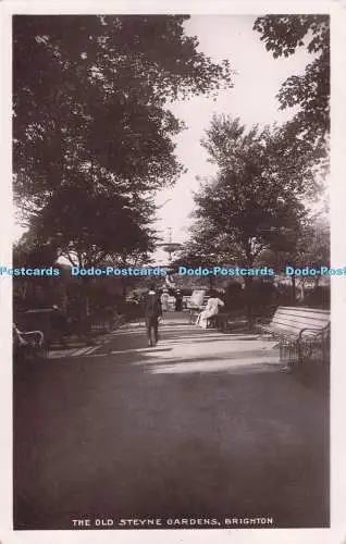 R720394 Brighton The Old Steyne Gardens Sussex 1908