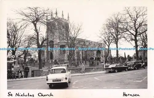 R722603 Hornsea St Nicholas Church Postkarte