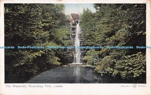 R720527 Leeds Roundhay Park The Waterfall W R and S Reliable Series PM Brighton