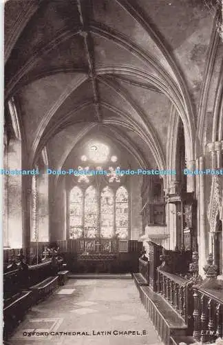 R720533 Oxford Cathedral Latin Chapel E E T W D Dainty Series PM Hermitage 1905