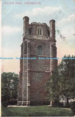 R722646 Chichester The Bell Tower Hartmann PM Brighton 1907