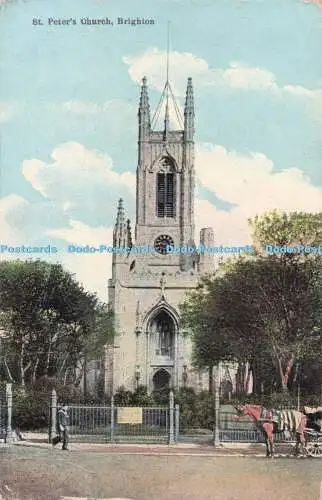 R720563 Brighton St Peter Church Stiefel Cash Chemists Pelham Serie 1906