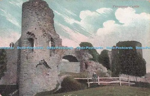 R722648 Pevensey Castle Empire Series London No 203 PM Lincoln 1906