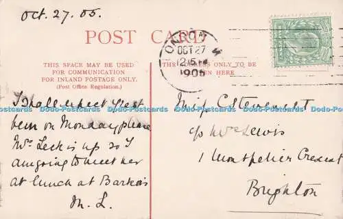 R722654 London The Bank of England The Woodbury Series No 354 1905