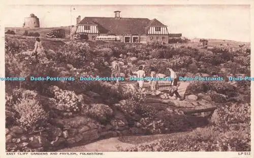 R720575 Folkestone East Cliff Gardens and Pavilion Lansdowne Production England