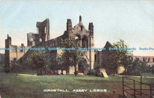 R722667 Kirkstall Abbey Leeds Postkarte