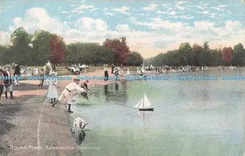 R720649 Kensington Gardens Round Pond W Straker Ltd Notting Hill Gate