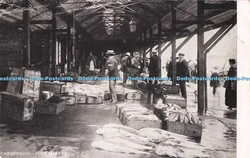 R722758 Scarborough Fish Market T T und S Queen Serie 1904
