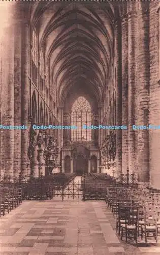 R722770 Bruxelles Collegiale SS Michel et Gudule Vue de la Grande Nef