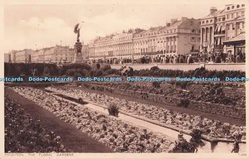 R720702 Brighton The Floral Gardens Palace Pier Photochrom Co Ltd Royal Tunbridg