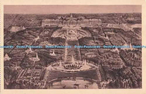 R722788 Versailles Le Palais et le Parc d apres une Estampe de l epoque Yvon Par