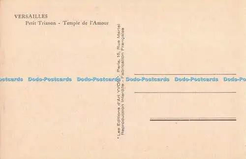 R722791 Versailles Petit Trianon Temple de l Amour Yvon Paris