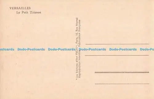 R722792 Versailles Le Petit Trianon Yvon Paris