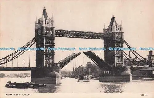 R720719 London Tower Bridge Jarrold and Sons Ltd Crome Serie