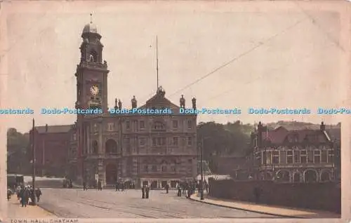 R720720 Chatham Town Hall England Postkarte