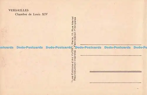 R722803 Versailles Chambre de Louis XIV Yvon Paris