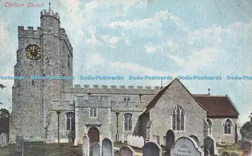 R720776 Chilham Church J G Charlton Canterbury 1907