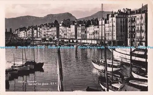 R722859 Toulon Vue Sur les Quais Les Belles Editions Francaises B E F