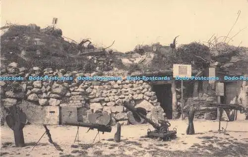 R722865 Dixmude The Flor Mill and Big German Shelters O N I G Sites de Guerre Er