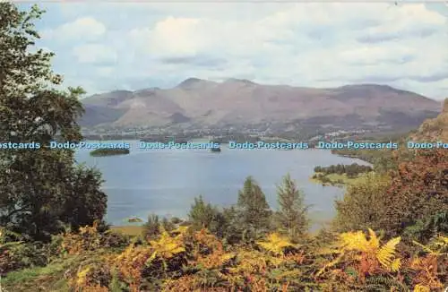 R723001 Derwentwater and Skiddaw Sanderson and Dixon Jarrold and Sons Ltd Cotman