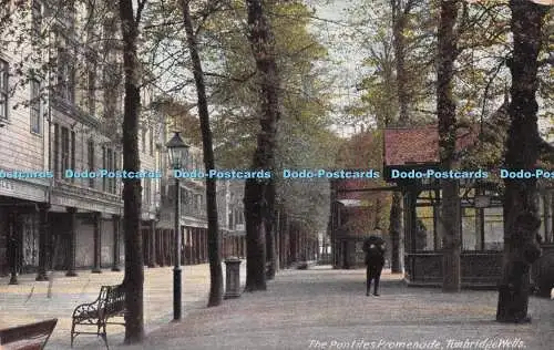 R720971 Tunbridge Wells The Pantiles Promenade H G Groves 1908