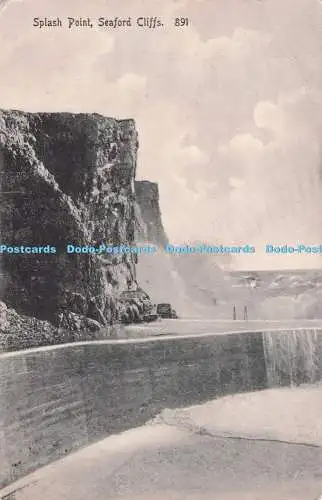 R720982 Seaford Cliffs Splash Point Postkarte 1913